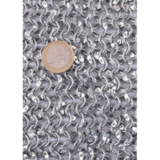 Kettenhaube, vernietet, verzinkt, ID 9mm