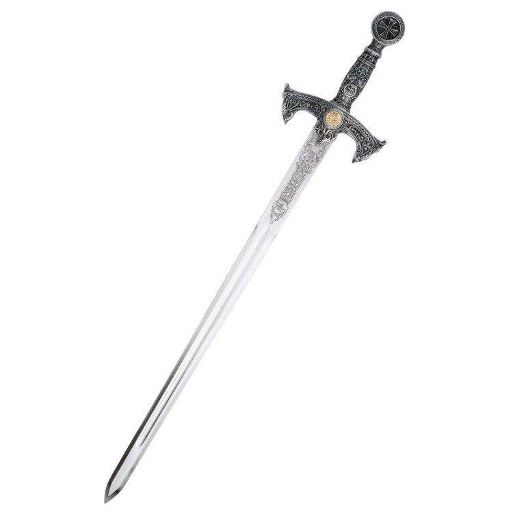 Templer Kurz schwert  - schwert  silberfarben