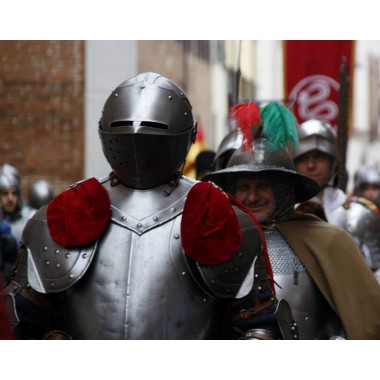 Deutscher Visier Helm - Armet