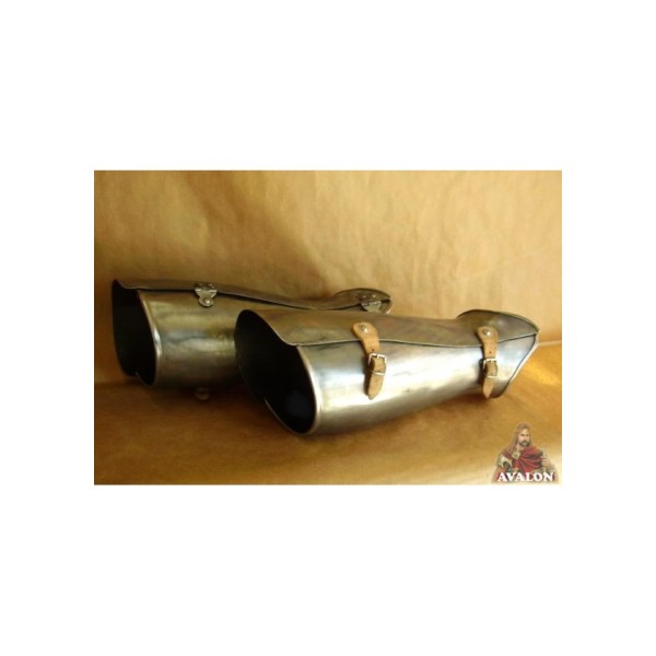 Mittelalter Beinschienen - Beinröhren