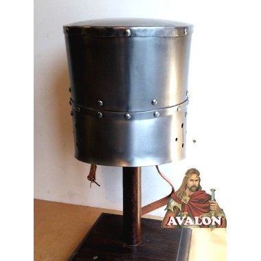 Templerhelm - Kreuzritter Helm - Schaukampfhelm