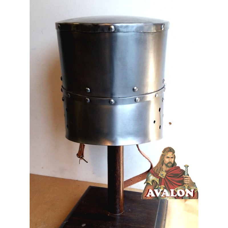 Templerhelm - Kreuzritter Helm - Schaukampfhelm