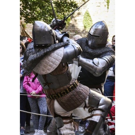 Topfhelm - Templer Kampfhelm