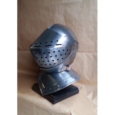 Deutscher Visier Helm - Ritterhelm