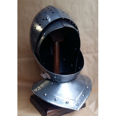 Deutscher Visier Helm - Ritterhelm