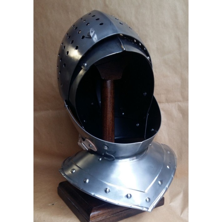 Deutscher Visier Helm - Ritterhelm