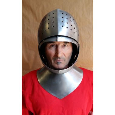 Deutscher Visier Helm - Ritterhelm