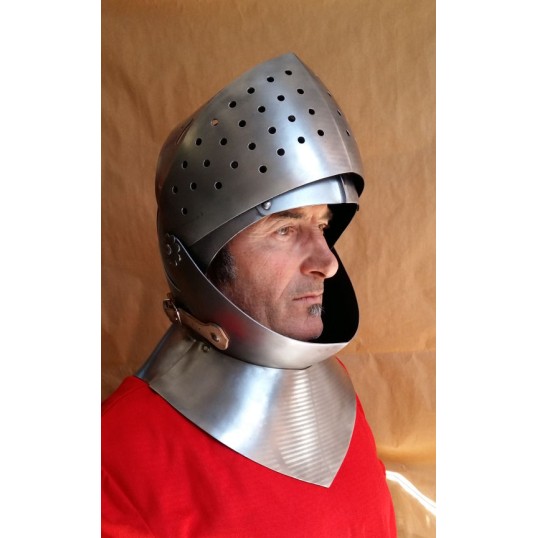 Deutscher Visier Helm - Ritterhelm