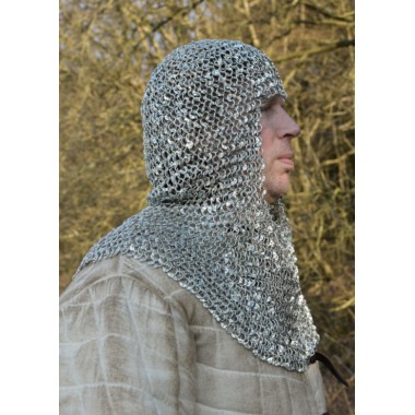 Kettenhaube, vernietet, verzinkt, ID 9mm