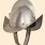 Morionhelm mit Rosetten