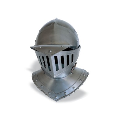 Mittelalter Visierhelm - Ritterhelm