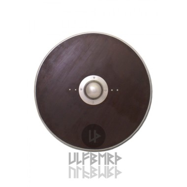 Großer runder Schild-Holz