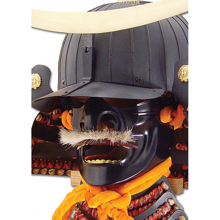 Kabuto Helm des Date Masamune - mit Mempo Maske