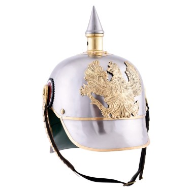 Preußischer Helm aus Stahl