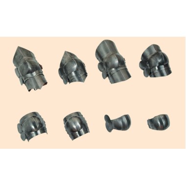 Kniebuckel (Paar) - Kniekacheln 