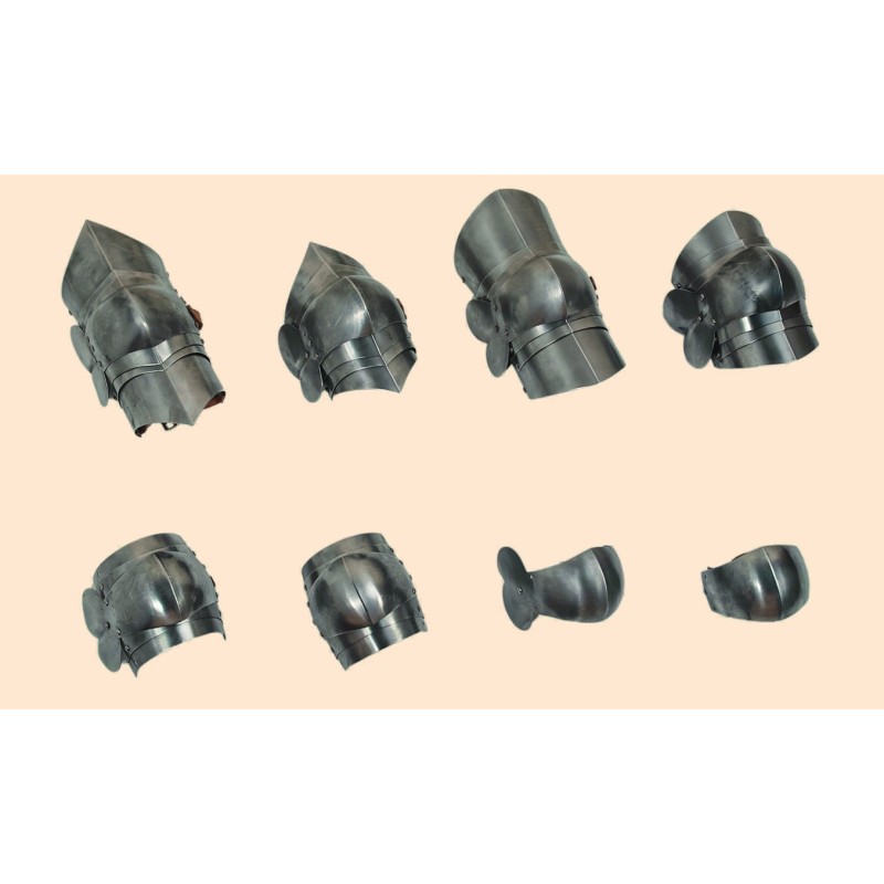 Kniebuckel (Paar) - Kniekacheln 