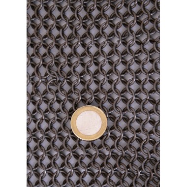 Hauberk aus Federstahl, ID 8mm, unbehandelt