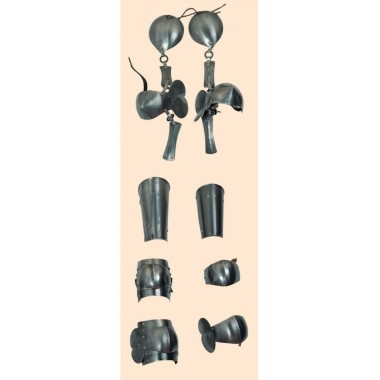 Mittelalterliche Ellbogenschützer