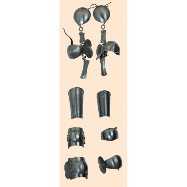 Mittelalterliche Ellbogenschützer