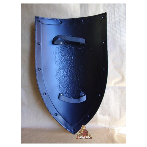 Schild mit geflügeltem Drachenwappen