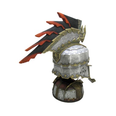 Der Hobbit - Helm von Dain Eisenfuß mit Ständer