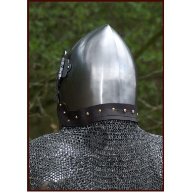 FRR Kettenbrünne - Flachring vernietet- ID 8mm - runde Nietköpfe,