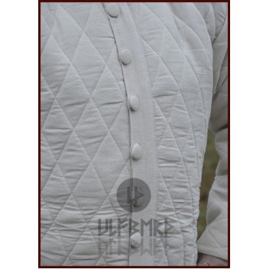 Langer Gambeson mit Knöpfen