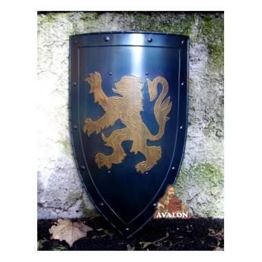 Schild mit Löwenwappen