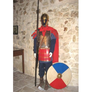 Lamellenpanzer - Stahldaubenverstärkung