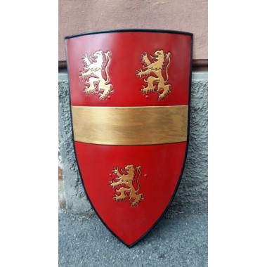 Heraldischer Schild auf Anfrage