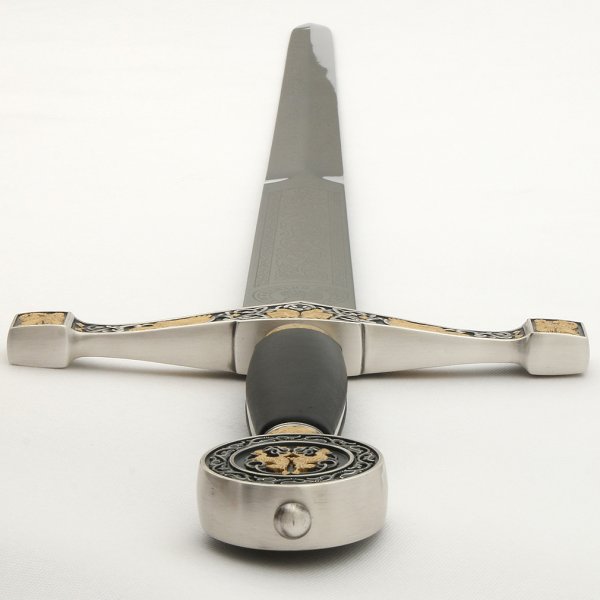 Schwert Excalibur mit goldener Verzierung-Marto
