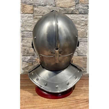 Kolbenturnierhelm - Visier Helm