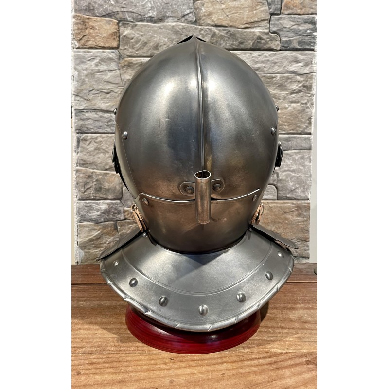 Kolbenturnierhelm - Visier Helm