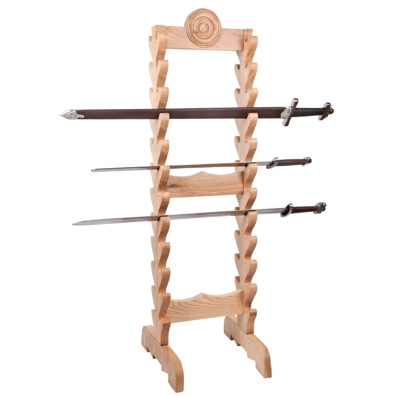 Schwertstander aus Holz