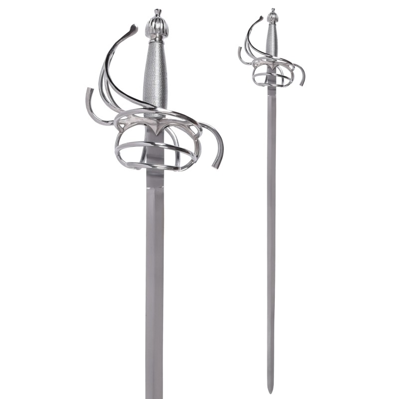 Spanisches Korbrapier mit Scheide