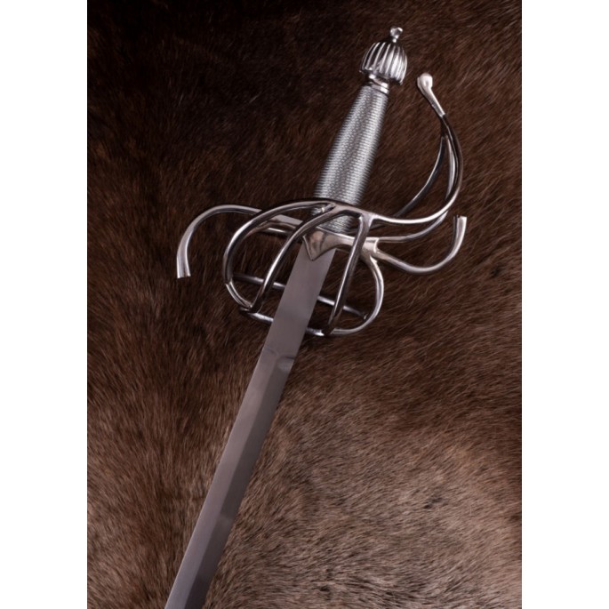 Spanisches Korbrapier mit Scheide