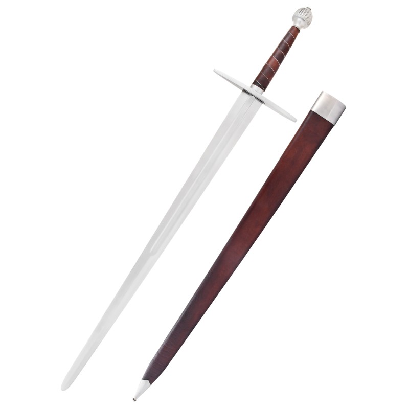 Langes Schwert mit Scheide, für Schaukampf, SK-B 