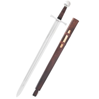 Kreuzritterschwert mit Scheide