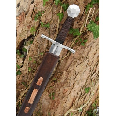 Kreuzritterschwert mit Scheide