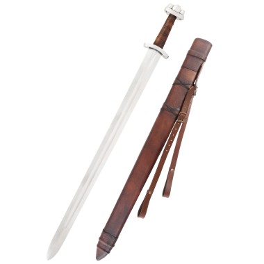Wikingerschwert mit Lederscheide