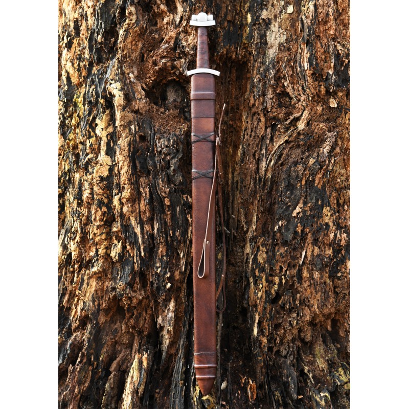 Wikingerschwert mit Lederscheide