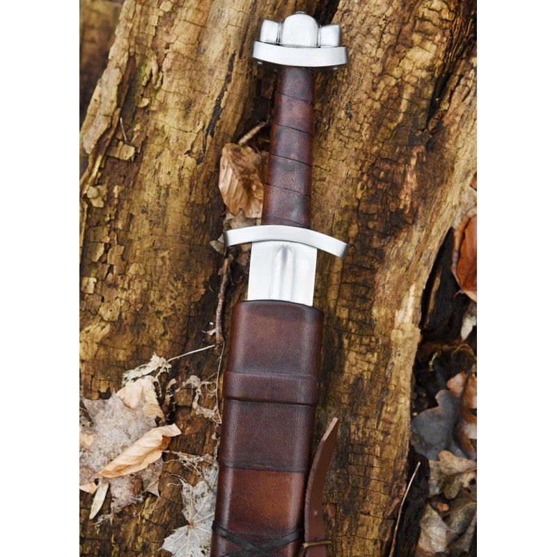 Wikingerschwert mit Lederscheide