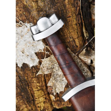 Wikingerschwert mit Lederscheide