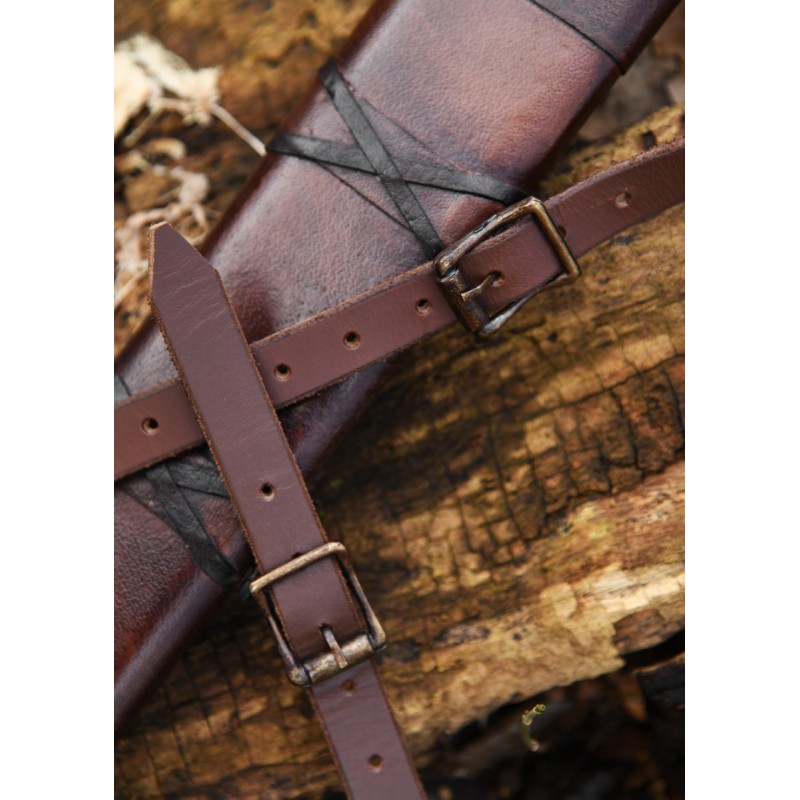 Wikingerschwert mit Lederscheide