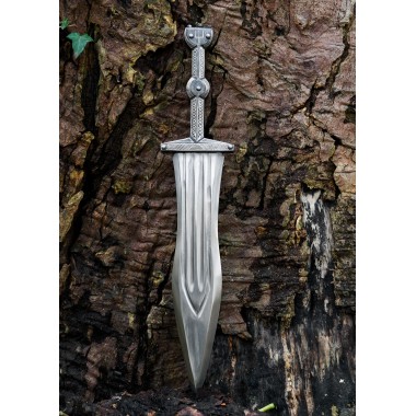 Pugio aus Vindonissa mit Silbertauschierung