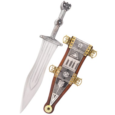 Pugio aus Vindonissa mit Silbertauschierung