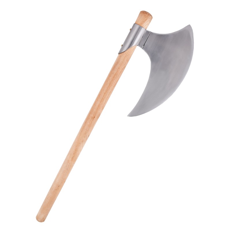 Bartaxt mit Holzschaft