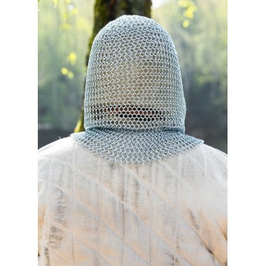 Kettenhaube-V-Auschnitt-ID9mm-verzinkt