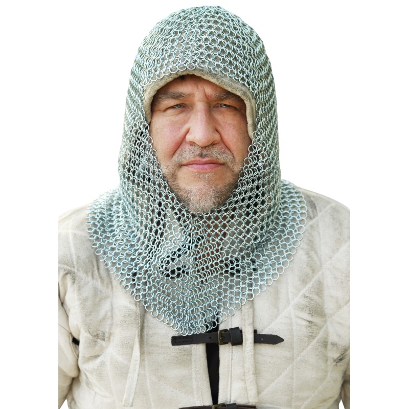 Kettenhaube-V-Auschnitt-ID9mm-verzinkt