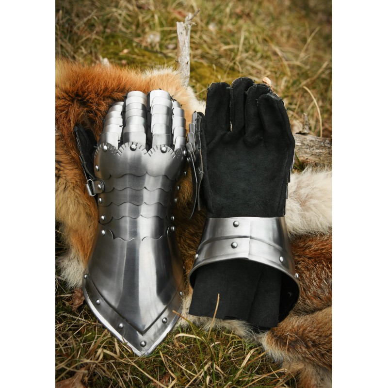 Mittelalterliche Panzerhandschuhe 1,3mm